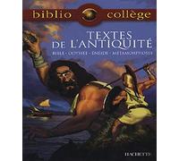 Textes de l'Antiquité