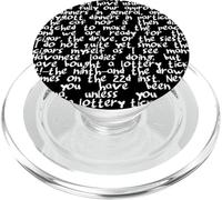 Textes de Typographie Havana Design Cuba Travel Traos Fans PopSockets PopGrip pour MagSafe