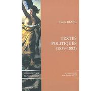 Textes politiques (1839-1882)