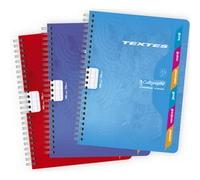 Textes reliure intégrale 7000 17x22 cm 148 pages grands carreaux 70 g - Assortis