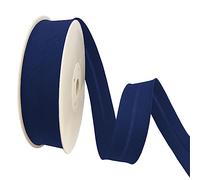 TEXTEX = Biais de 40mm de Large. 50% Coton et 50% Polyester. Pièce de 10m - (Bleu Électrique)