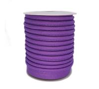 TEXTEX = Ruban Passepoil pour Coudre des Vêtements et des Textiles. Composition Polyester 50% et Coton 50%. Rabat de 10 mm de Large. Pièces de 10 Mètres - (Violet)