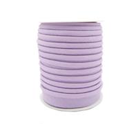 TEXTEX = Ruban Passepoil pour Coudre des Vêtements et des Textiles. Composition Polyester 50% et Coton 50%. Rabat de 10 mm de Large. Pièces de 10 Mètres - (Lilas)