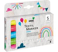 Textil Marker medium KREUL « Junior », set de 5
