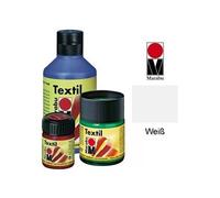 -textil : peinture pour tissus clairs 15ml pot : blanc mr171639070