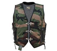 Textile Biker Gilet camouflage (2XL)