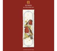Textile Heritage Collection Cross Stitch Bookmark Kit - Robins