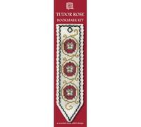 Textile Heritage Collection Cross Stitch Bookmark Kit - Tudor Rose by Textile Heritage