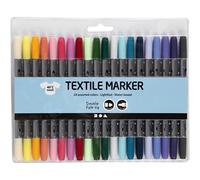 Textile Markers - Assorted Colours 2 (34833)