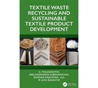 Textile Waste Recycling and Sustainable Textile Product Development - G. Thilagavathi - CRC Press - ebook (ePub) - Livre