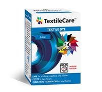 TextileCare Teinture textile pour vêtements et tissus, 350 g de teinture pour 600 g de vêtements, 14 couleurs (Bleu)