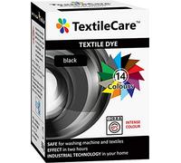 TextileCare Teinture textile pour vêtements et tissus, 350 g de teinture pour 600 g de vêtements, 14 couleurs (Noir)