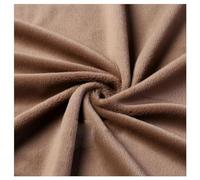 Textiles en Fausse Fourrure Douce et Duveteuse, Tissu À Texture Poilue Synthétique 5mm Matériau À Aspect de Poil Doux pour Projets DIY, Animaux en Peluche, Jouets, 50x160cm/50x50cm (Color : Brown, S