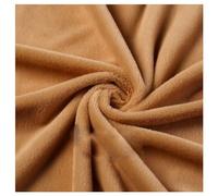 Textiles en Fausse Fourrure Douce et Duveteuse, Tissu À Texture Poilue Synthétique 5mm Matériau À Aspect de Poil Doux pour Projets DIY, Animaux en Peluche, Jouets, 50x160cm/50x50cm (Color : Camel-col