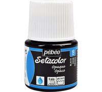Pébéo 295019 Setacolor Opaque 1 Flacon Noir 45 ML