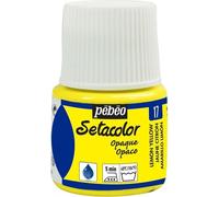 Textilfarbe Setacolour opak - Zitronengelb - 45 ml