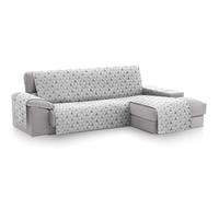 Textilhome - Housse de Canapé d’Angle Malu, Chaise Longue Droite 240 cm, Protège-Canapé Réversible Universel avec Rembourrage, Idéal pour résistante aux Animaux, Couleur C/2