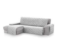 Textilhome - Housse de Canapé d’Angle Malu, Chaise Longue Gauche 240 cm, Protège-Canapé Réversible Universel avec Rembourrage, Idéal pour résistante aux Animaux, Couleur C/2