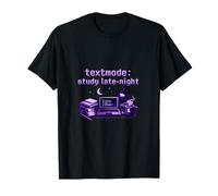 textmode: Study Late-Night Programmeur Humour Adulte T-Shirt