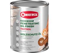 TEXTROL® OWATROL - Saturateur Bois Extérieurs - Châlets, Bardages, Terrasses, Abris de Jardin - Bois Résineux & Feuillus - Polyvalent - Nourrit et Protège Durablement - Teinte Chêne Rustique - 2.5L