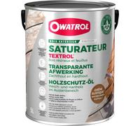 Saturateur protection bois extérieurs Teinte Chêne rustique 5L TEXTROL OWATROL