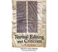Textual Editing And Criticism