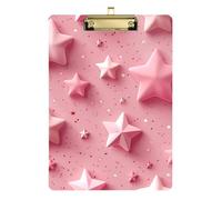 Texture 3D étoiles Pêche poussiéreuse infirmière poche porte-bloc étanche pour pilotes de camion de football Taille 9 x 12,5 cm Tabla para escribir