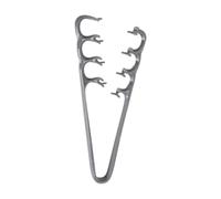 Texture Comb Men, Volumizing Hair Styling Tool, ABS Material, Curly Hair Care, Professional Salon, Home Use, Grooming, 23x9.5cm, Large Tooth Design