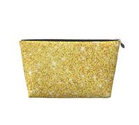 Texture De Paillettes d'or, Trousse de Toilette Trousse de Maquillage Sac à cosmétiques Trousse de Toilette de Voyage Portable