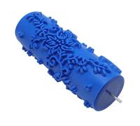 Texture Décorative à Rouleaux Paint Brush Armoires en Caoutchouc Pays Brush Tool Rond pour Revêtement Peinture Peinture Liquide, Plaques de Texture