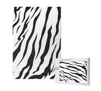 Texture du Tigre du Bengale,Puzzle Familial en Bois de 1 000 pièces pour Adultes et Adolescents