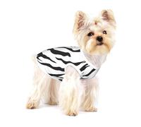 Texture du tigre du Bengale,T-shirt sans manches en coton pour animaux de compagnie, gilet respirant, extensible et doux,S