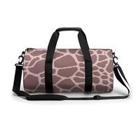 Texture Girafe Sac De Sport Gym Sac De Voyage Sac W nd Duffel Bag pour Camping Randonnée Voyage 45x23x23cm