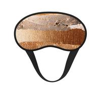 Texture glamour à traits dorés cuivrés,Masques de sommeil occultants, cache-yeux couvrants, masques de sommeil anti-lumière