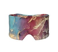 Texture marbrée confortable, cache-oreilles pour dormir, bandeau chaud et design double face peuvent tous être utilisés. Convient pour la méditation et le yoga.