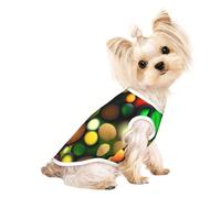 Texture Universel Camouflage Pet Respirant T-shirt sans Manches L pour Petits Chiens et Chats, Doux, Confortable, Élégant