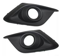 Textured Black Fog Lamp Cover Set for pour mazda 3 Sport Textured | Exact fit for 2014-2016 models, left and right pair, no pour modification needed, restores factory look