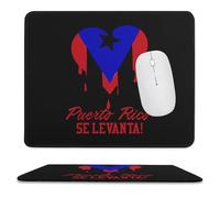 Texturée Tapis de Bureau Porto Rico Se Leta Mouse Pad Gaming Mousepad 25x30cm pour PC,Joueurs Professionnels,Souris