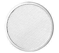 Texvora Plat à pizza pour four, grille à pizza en alliage d’aluminium, outil de cuisson à chauffe rapide, résistance aux fortes chaleurs, plateau polyvalent, facile à nettoyer, usage professionnel