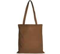 TEXXILLA Lot de 10 | 25 | 100 sacs en coton - 28 couleurs | avec deux longues anses | 38 x 42 cm | Sac en jute | Sac de courses | Non imprimé - Couleur : marron - Taille : 10 pièces