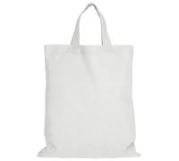 TEXXILLA Lot de 10 sacs de pharmacie - Certifié Oeko-TEX 100 - Avec deux anses courtes - 22 x 26 cm - Sac en toile de jute - Non imprimé - Couleur : blanc - Dimensions : 10 pièces