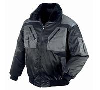 teXXor 4170-XXL Oslo Pilote-Veste de Travail, Noir/Anthracite, Taille XXL