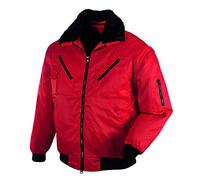 teXXor 4172-L Oslo Pilote-Veste de Travail, Rouge, Taille L
