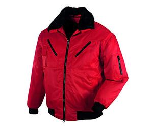 teXXor 4172-S Oslo Pilote-Veste de Travail, Rouge, Taille S