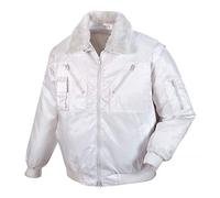 teXXor 4175-M Oslo Pilote-Veste de Travail, Blanc, Taille M