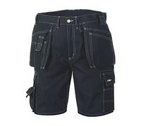 teXXor 4341-44 Bermuda Short de travail, Noir, Taille 44