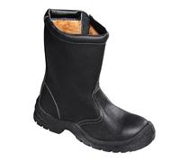 teXXor Bottes de sécuritéitS3-Bottes d'hiver à déchirerrsBottes à fermeture éclair Noir/Vert EUR 47