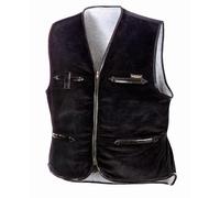 teXXor Breitgilet de cord Vega noir 3XL