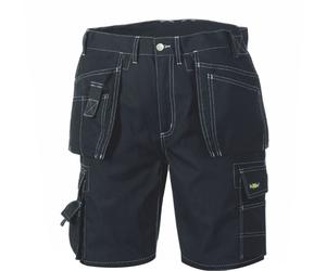 teXXor Canvas-Arbeitsshorts Bermuda Noir 64
