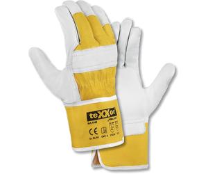 teXXor Gants de chantier d'hiver en cuir vachette Himalaya I (12 paires) 1148 10